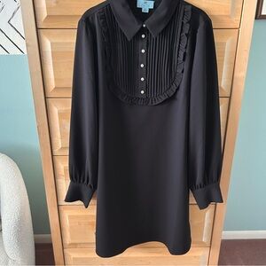 CeCe Ruffled Bib Dress